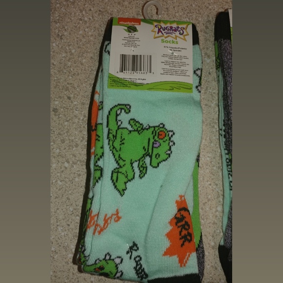Rugrat Reptar Socks - Picture 2 of 3